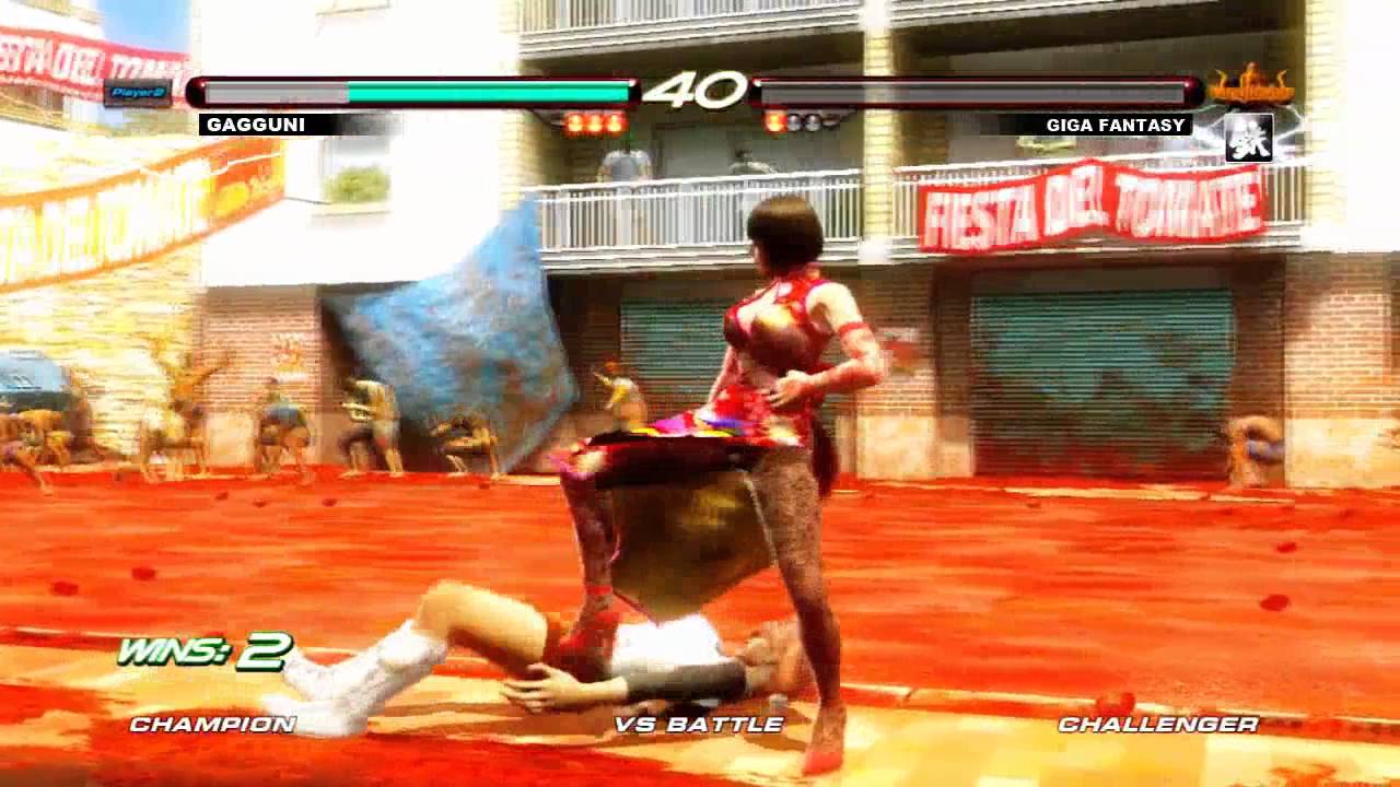 Tekken 6 | Anna (GAGGUNI) vs Asuka (GIGA FANTASY) | 4 Matches | V262