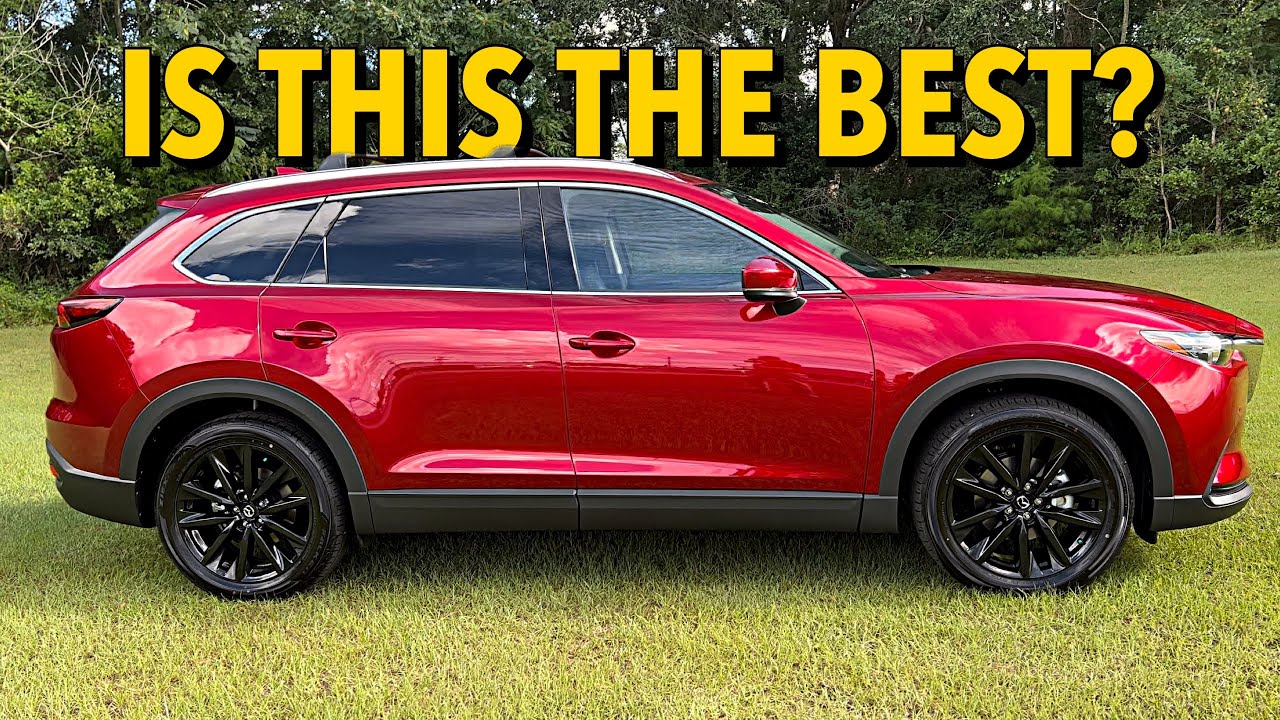 Soul Red With Black Wheels Mazda CX-9 Touring Plus Is Wow!