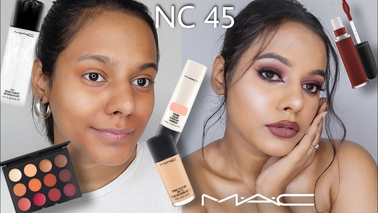 One Brand Tutorial | Full face of MAC Cosmetics | Editorial Makeup Look | ThattBrowngirl