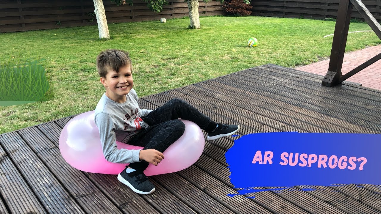CHALLENGE bandom suspausti wubble booble kamuolį. Ką su juo veikti? Ar verta pirkti?