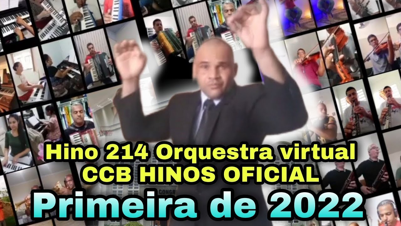 Hino 214 - Como foi para os céus assim virá (Orquestra virtual CCB HINOS OFICIAL) #orquestravirtual
