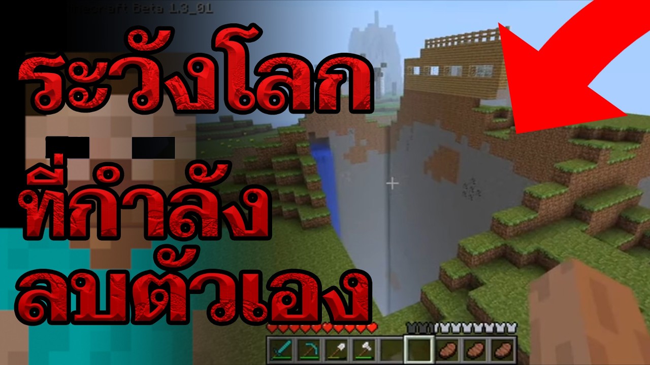 โลกของคนนี้กำลังหายไป!? Knights Minecraft ARG