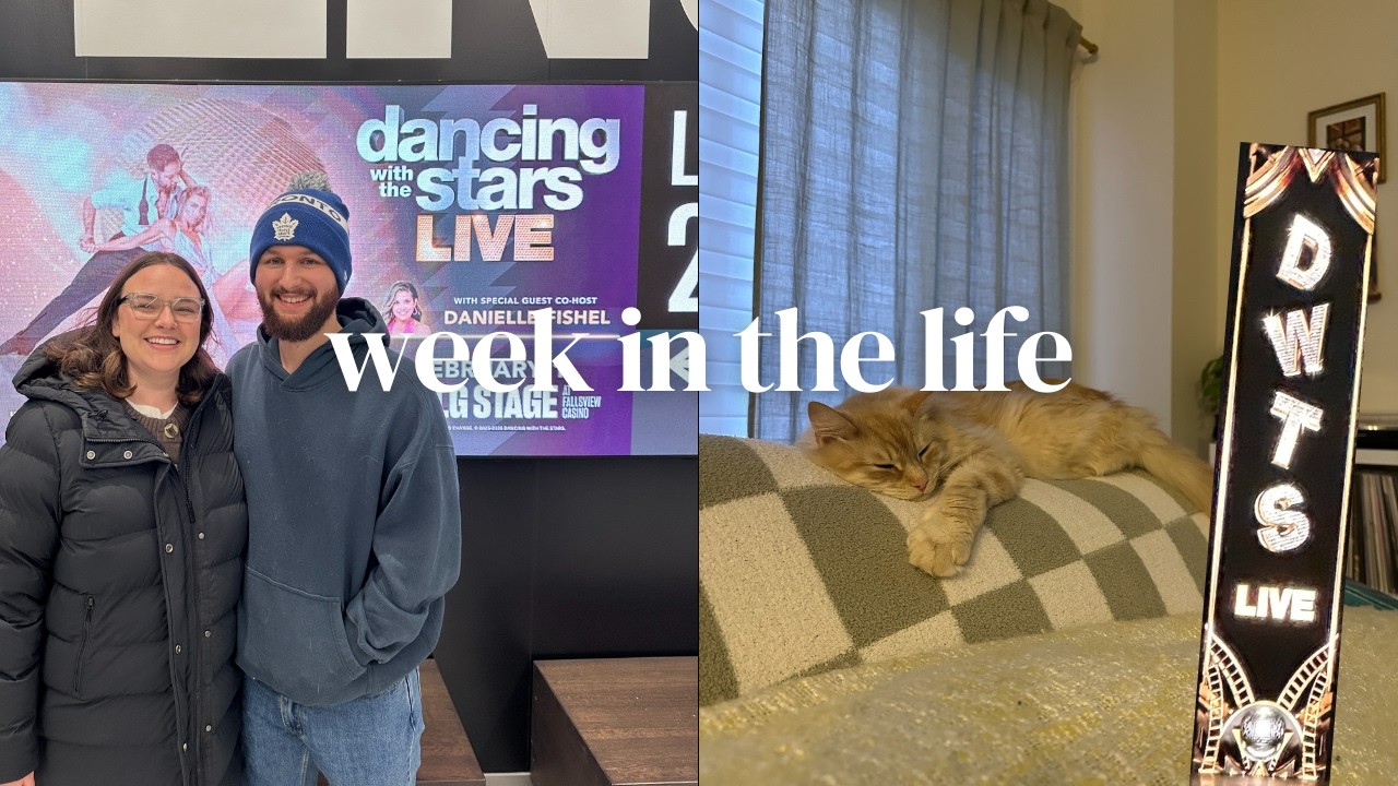 Неделя из жизни: покупки квинсе, обмен значками, прямой эфир DWTS и многое другое!