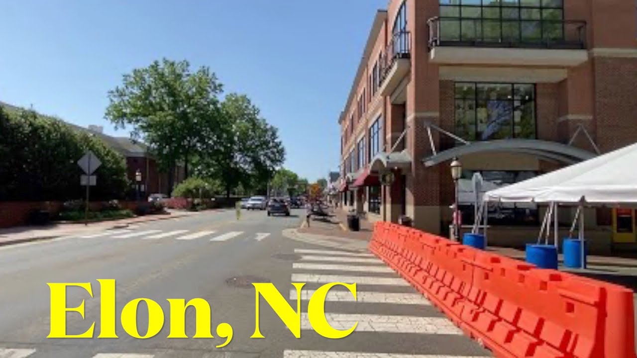 Elon | Town Center Walk Through |  Visit, shop, eat, move to, or start a business