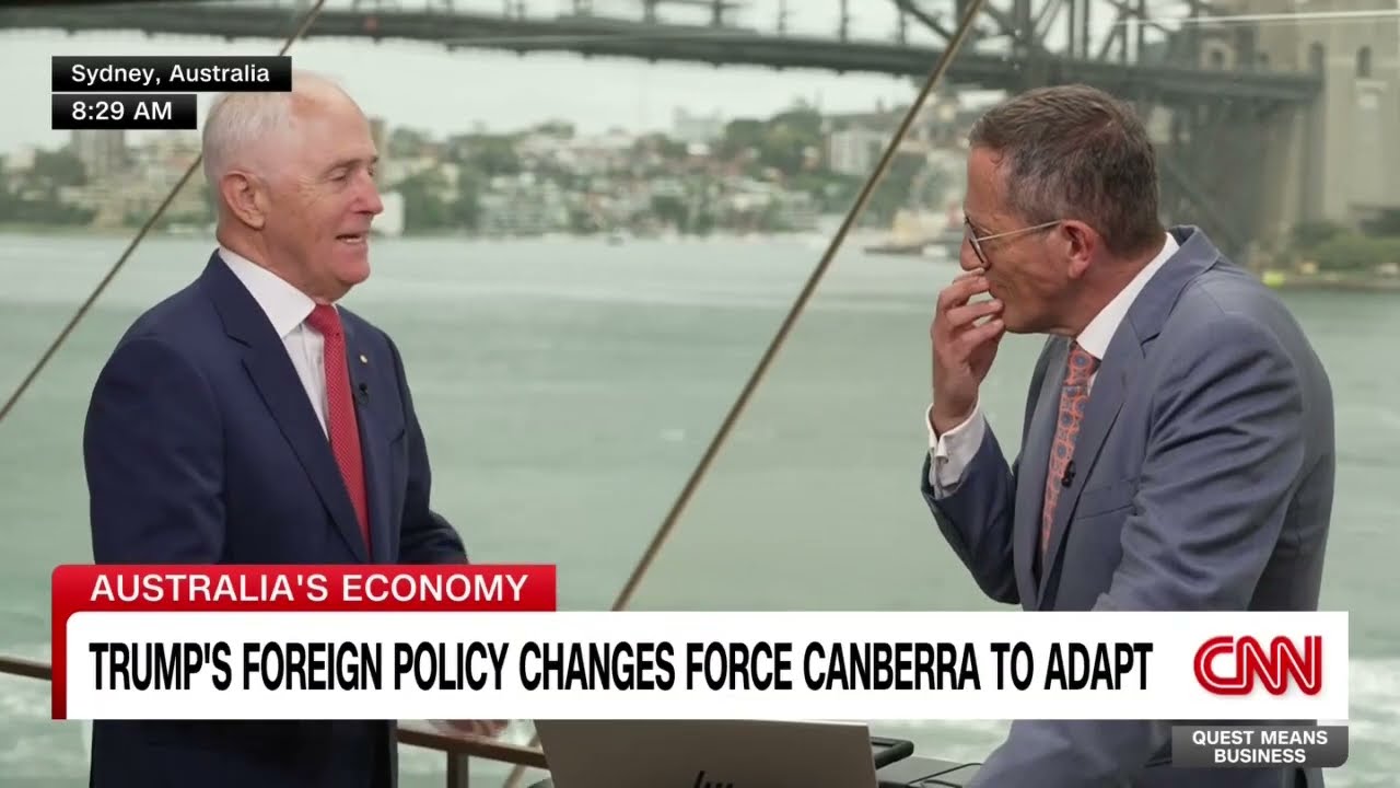 Former Australian Prime Minister Malcolm Turnbull on concerns over inflation.