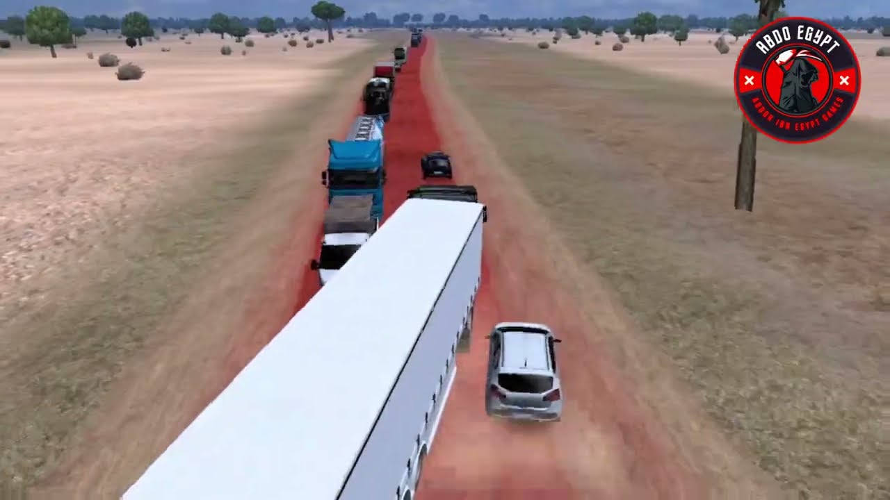 رحله جديده وممتعه جدا في لعبه محاكي الشاحنات الاوروبيه الرحله في افريقيا Euro Truck Simulator 2