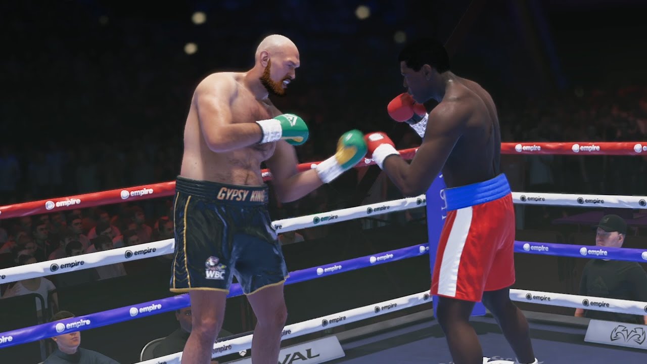 Tyson Fury vs Frank Bruno Full Fight - Undisputed Boxing Simulation