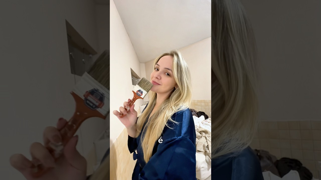 REFORMANDO MEU QUARTO SOZINHA! Pintando meu quarto sozinha e reformando sem gastar muito! 🖌️🎨🛏️