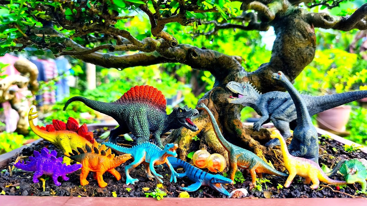 Learn Dinosaurus Name Jurassic World Dominion: t-rex🦖/ Brachiosaurus/ Brontosaurus/ KingKong Gorilla