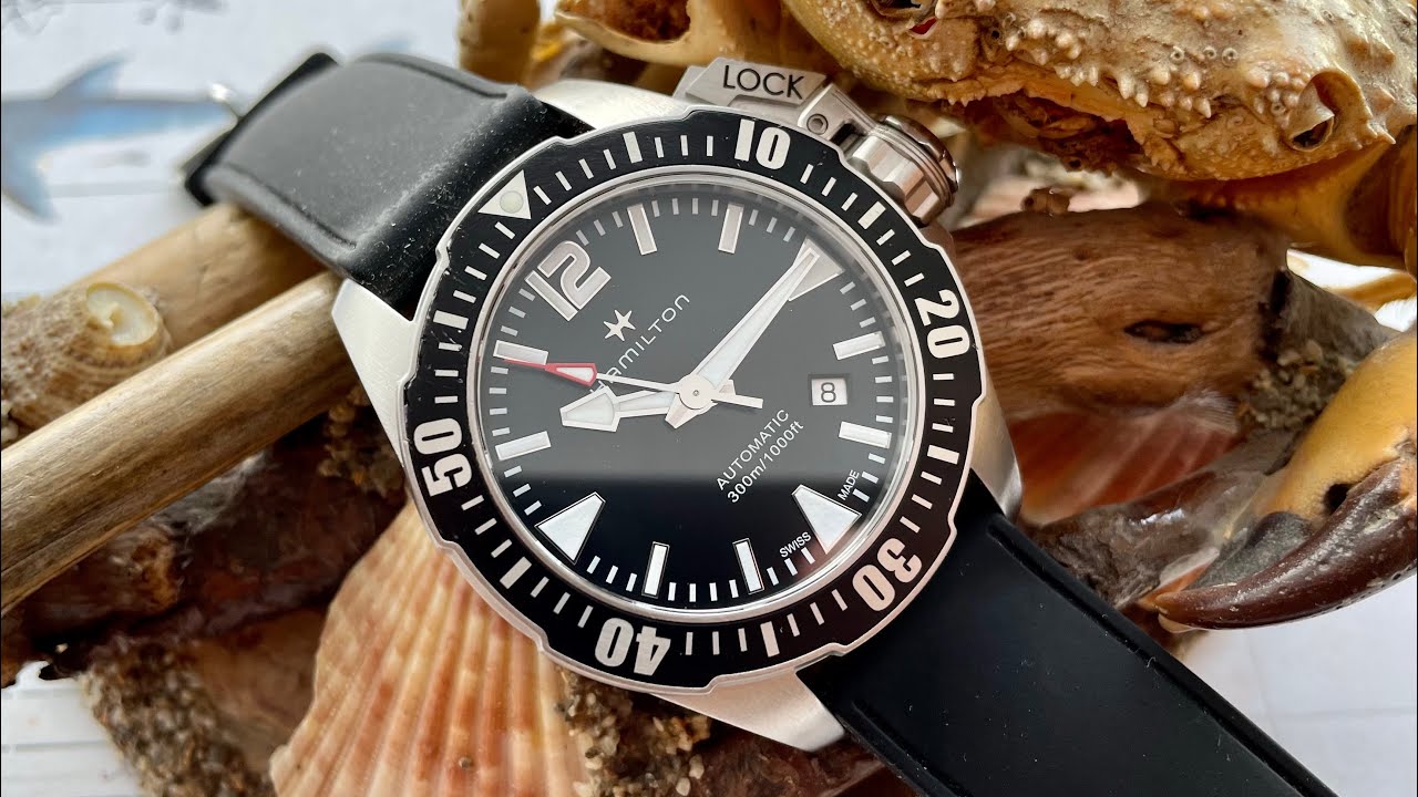 Обзор часов Hamilton Khaki Navy Frogman Auto