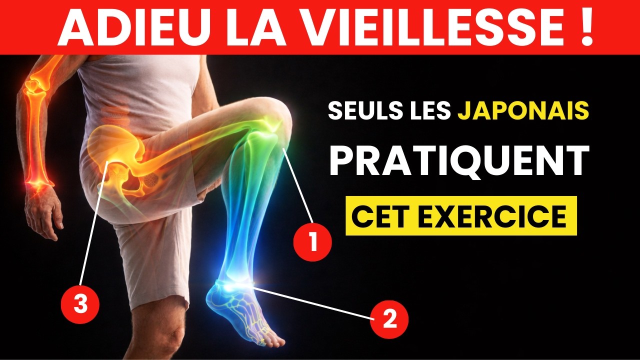 Plus de 60 ans ? Ces 7 Mouvements Japonais Réduisent Les Jambes Lourdes Rapidement | Santé seniors