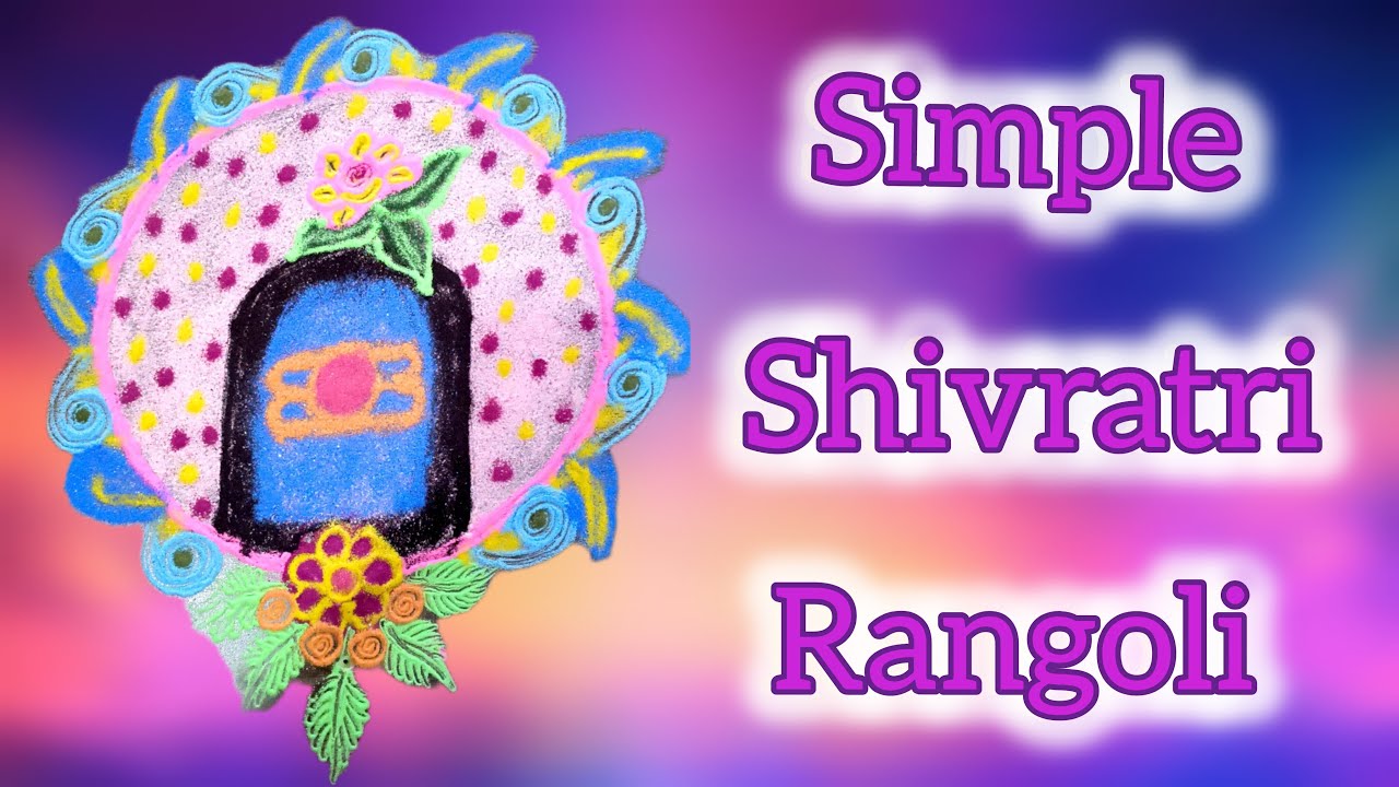 Mahashivratri Rangoli 🌺 🪔🏵️#livefeed#shortsfeed#omnamashivaya#mahakal#bolenathrangoli#live