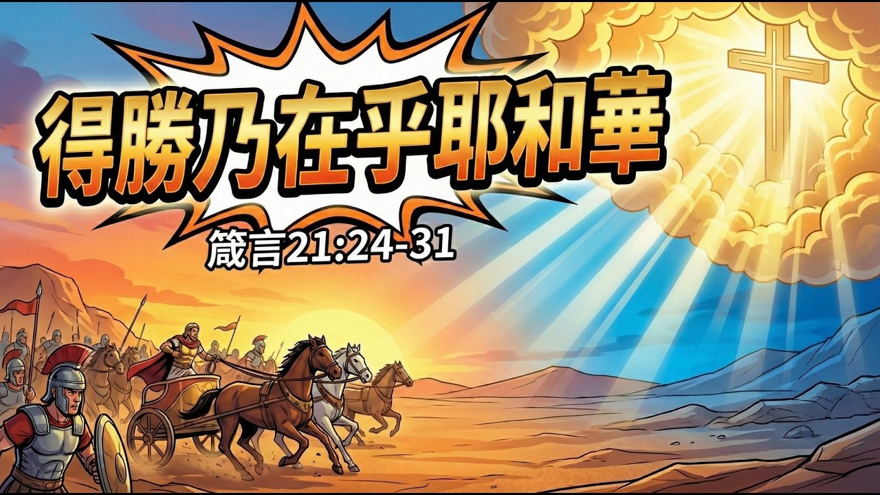 【5分鐘靈魂深呼吸】得勝乃在乎耶和華｜每日活水｜卓越楠梓行道會