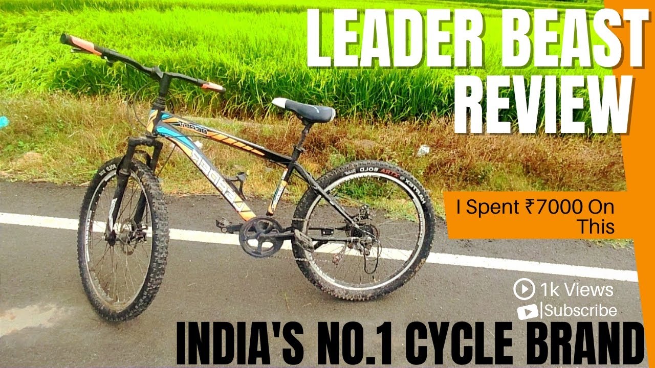 Full review of Leader Beast 👹 | After 400 days 😵 India's no. one cycle brand 🤯.