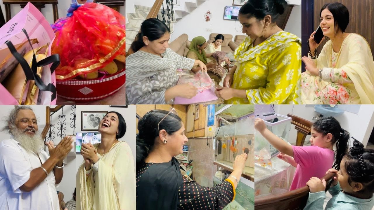 NUH RANI DA PEHLA SANDHARA AFTER WEDDING | SOHRA DAD EH SUNKE BOHT KHUSH HOYE | INDER & KIRAT