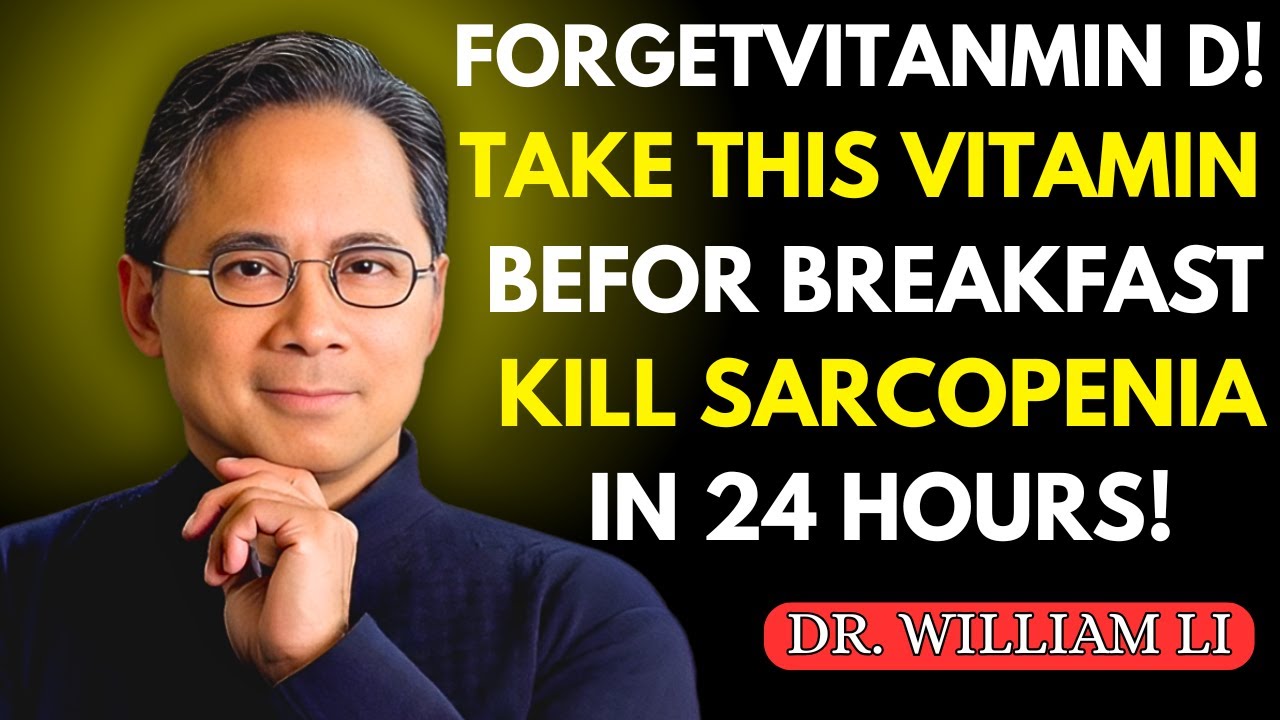Forget Vitamin D! Take These 2 Vitamins at Breakfast to Build Muscle Fast |  DR WILLIAM LI