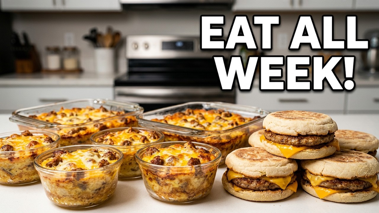 Prep These Freezer Breakfast Meals Once, Eat All Week