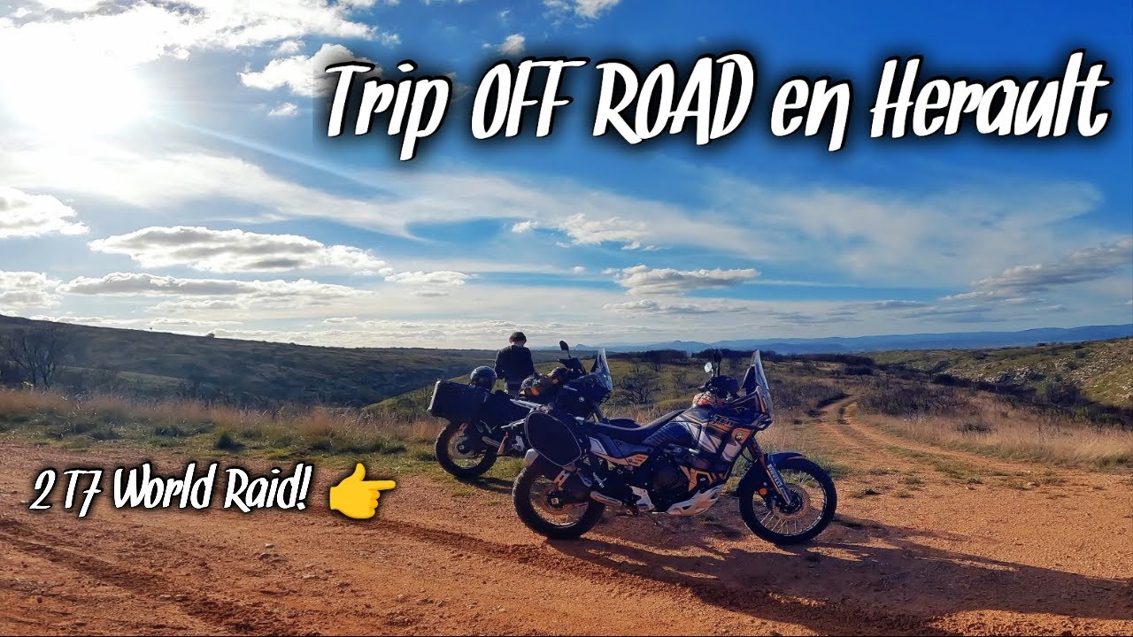 2 TENERE WORLD RAID À L'AVENTURE DES TRACES DE L'HERAULT