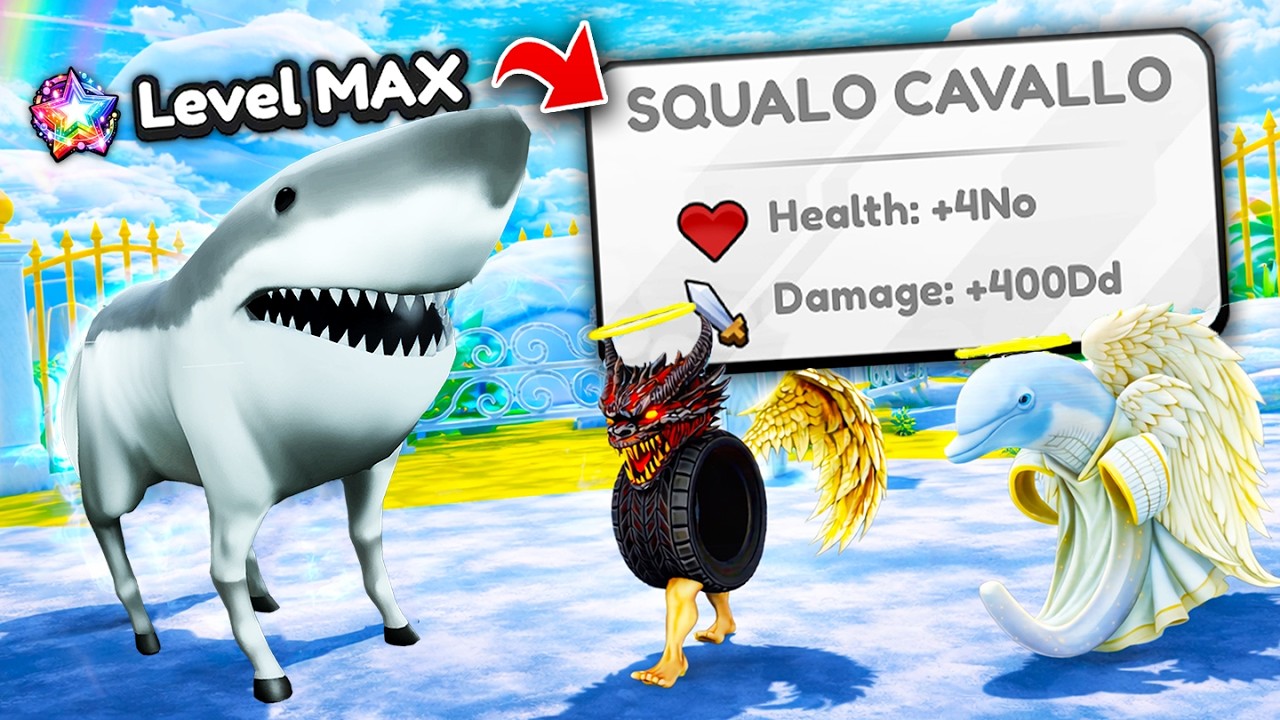 Unlocking MAX LEVEL Squalo Cavallo In Brainrot Evolution! (Roblox)