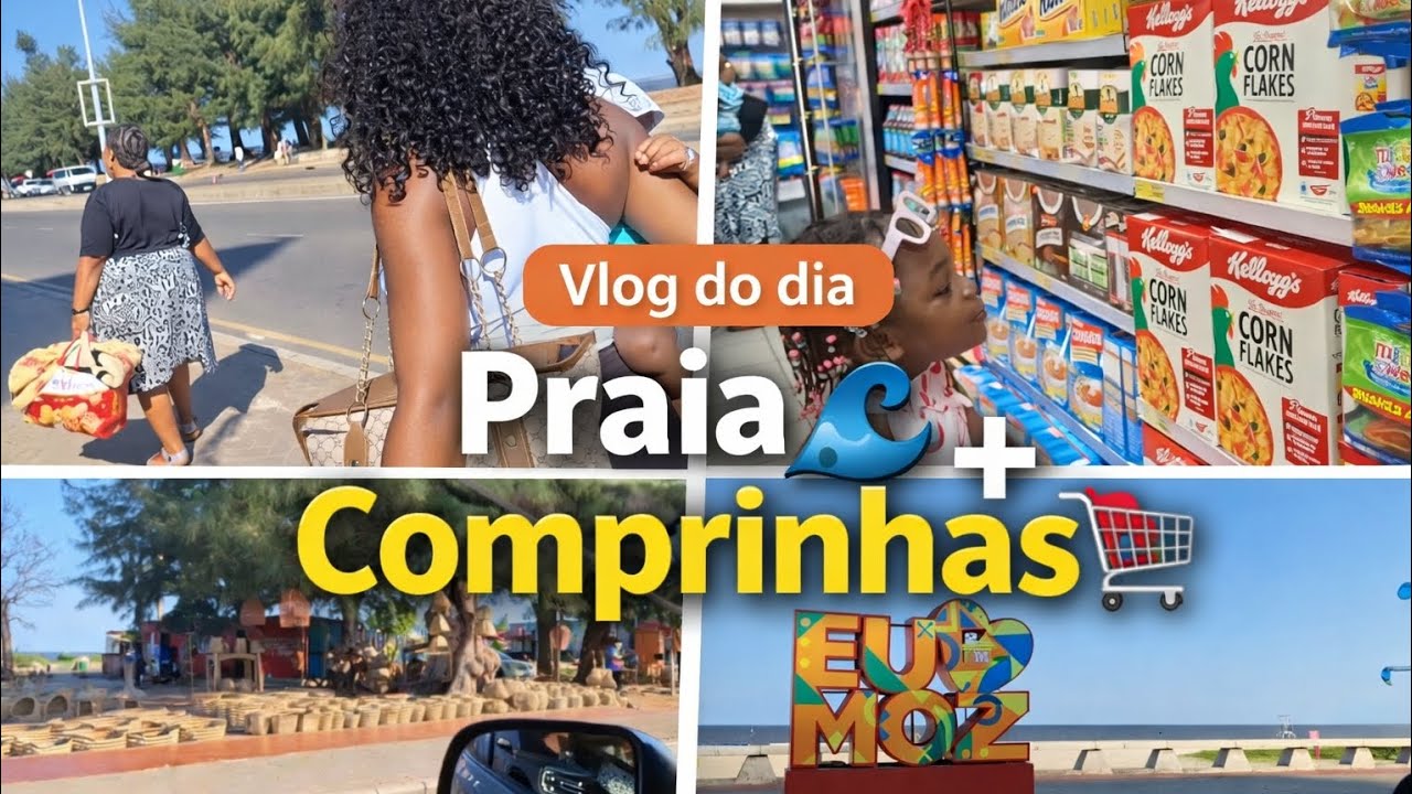 🌊 Dia Perfeito na Praia: Sol, Mar e Diversão! ☀️🏖️