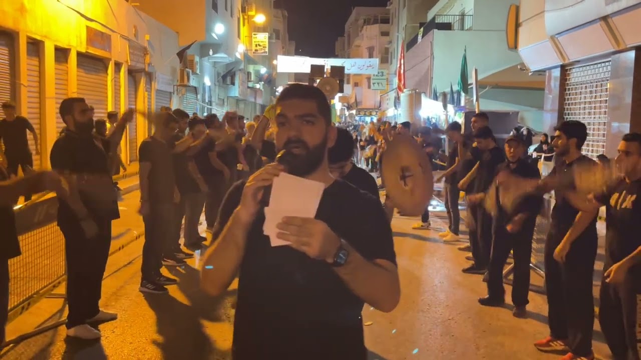 موكب زنجيل شباب العجم ليلة ثامن من شهر محرم 1446ه‍ 2024