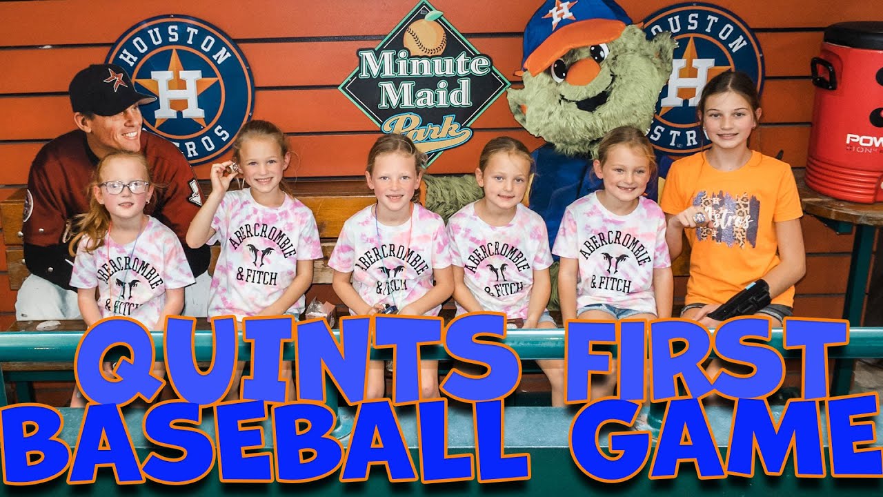 Quints Go To First Major League Baseball Game! Then We go To A GraesonBee Photoshoot with Adam!
