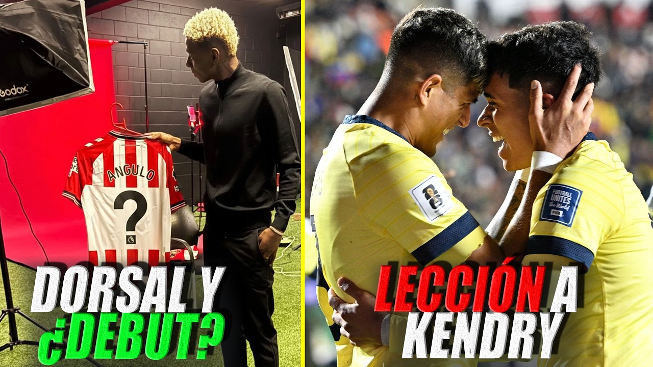 NILSON ANGULO ya TIENE DORSAL y FECHA DE DEBUT | HINCAPIE le MANDA UN MENSAJE a KENDRY PAEZ