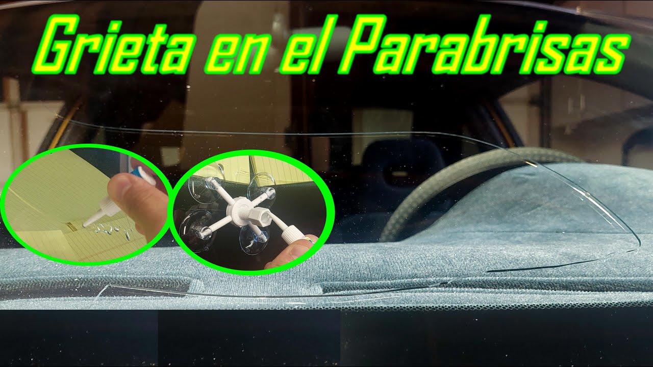 Se puede reparar una Grieta en el Vidrio frontal utilizando kit casero?