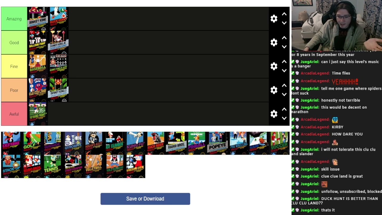 Alec ranks all NES Black Box games in a tier list