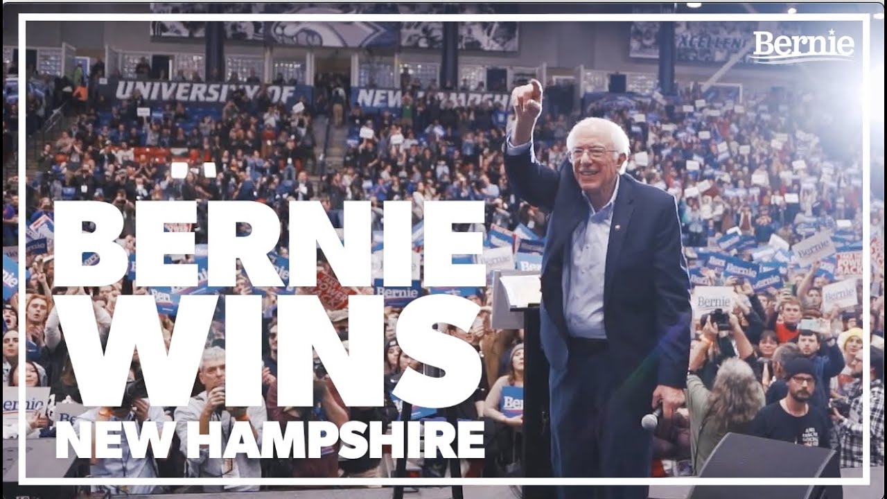 Bernie Wins New Hampshire!