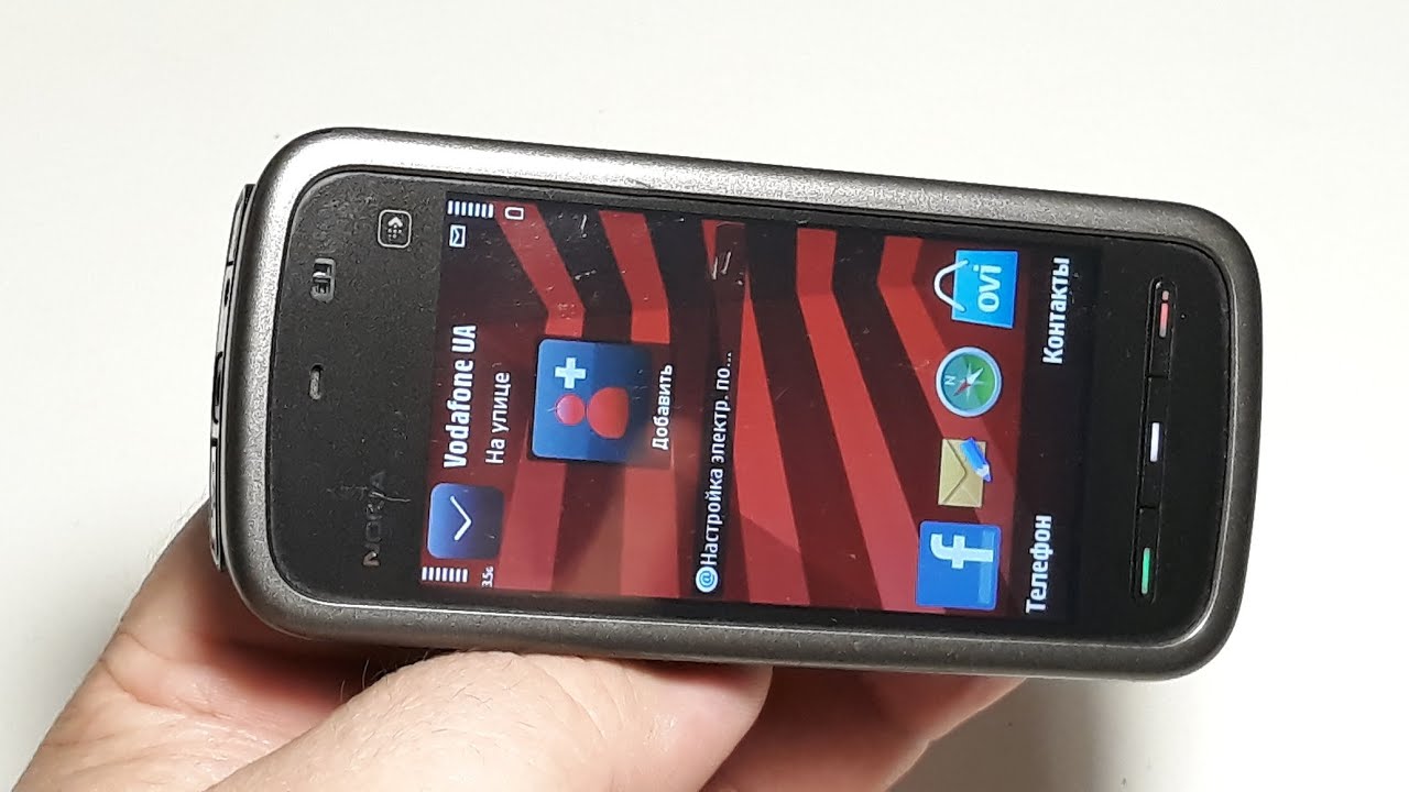 Nokia 5230 — мультимедийный смартфон с сенсорным экраном 2009 года на Nokia World 2009