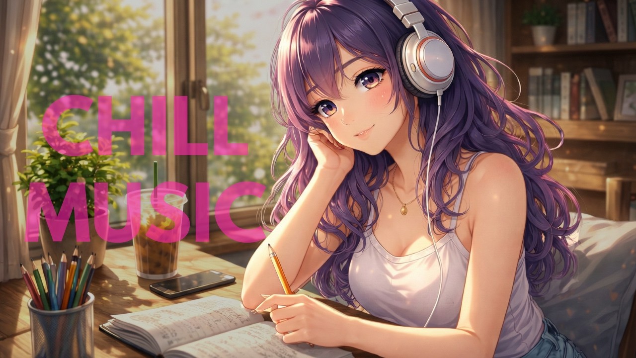 Late Night Chill Lofi Cafe 🌙 Deep Focus & Study Music