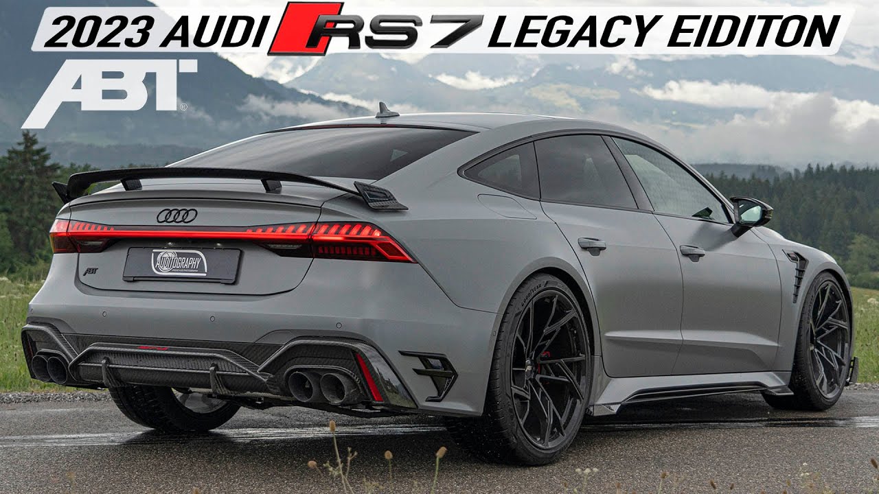 WORLD PREMIERE! 2023 AUDI RS7 LEGACY EDITION ABT 760HP - 1of200 LIMITED EDITION BEAST - In Detail
