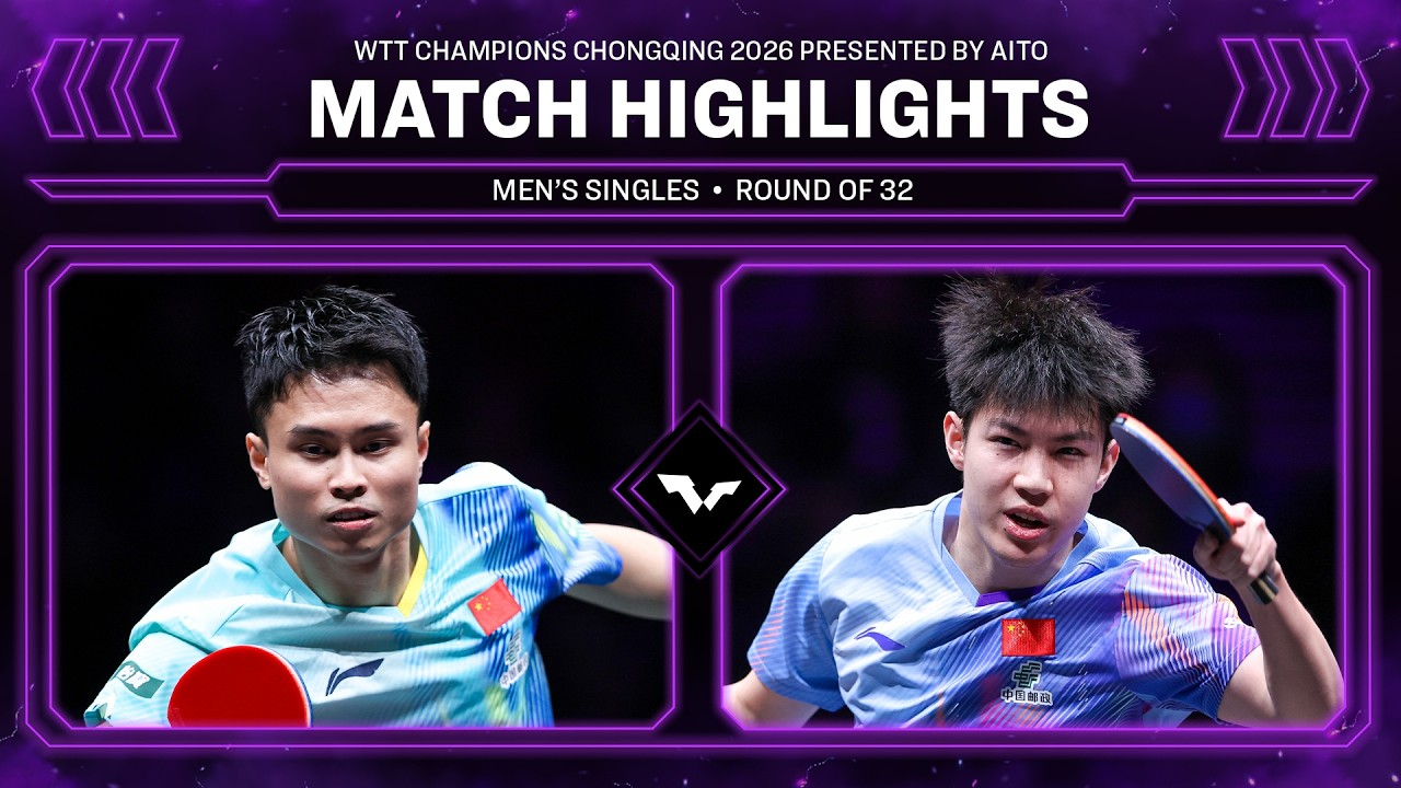 Zhou Qihao vs Huang Youzheng | MS R32 | #WTTChongqing 2026