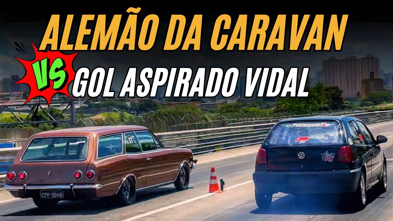 ALEMÃO DA CARAVAN X GOL ASPIRADO VIDAL - MOSDA - AUTODROMO DE INTERLAGOS
