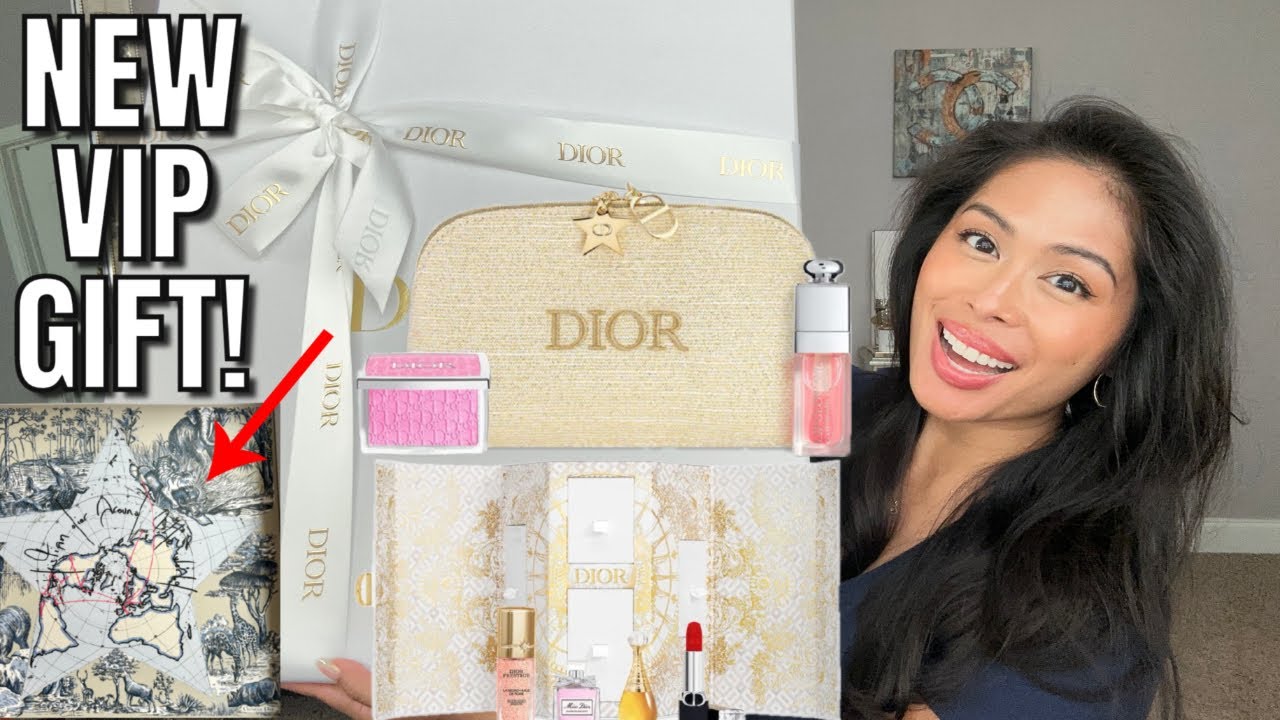 NEW DIOR HOLIDAY SETS & THE COOLEST VIP GIFT! 😍 DIOR BEAUTY LOYALTY PROGRAM PLATINUM GIFT UNBOXING
