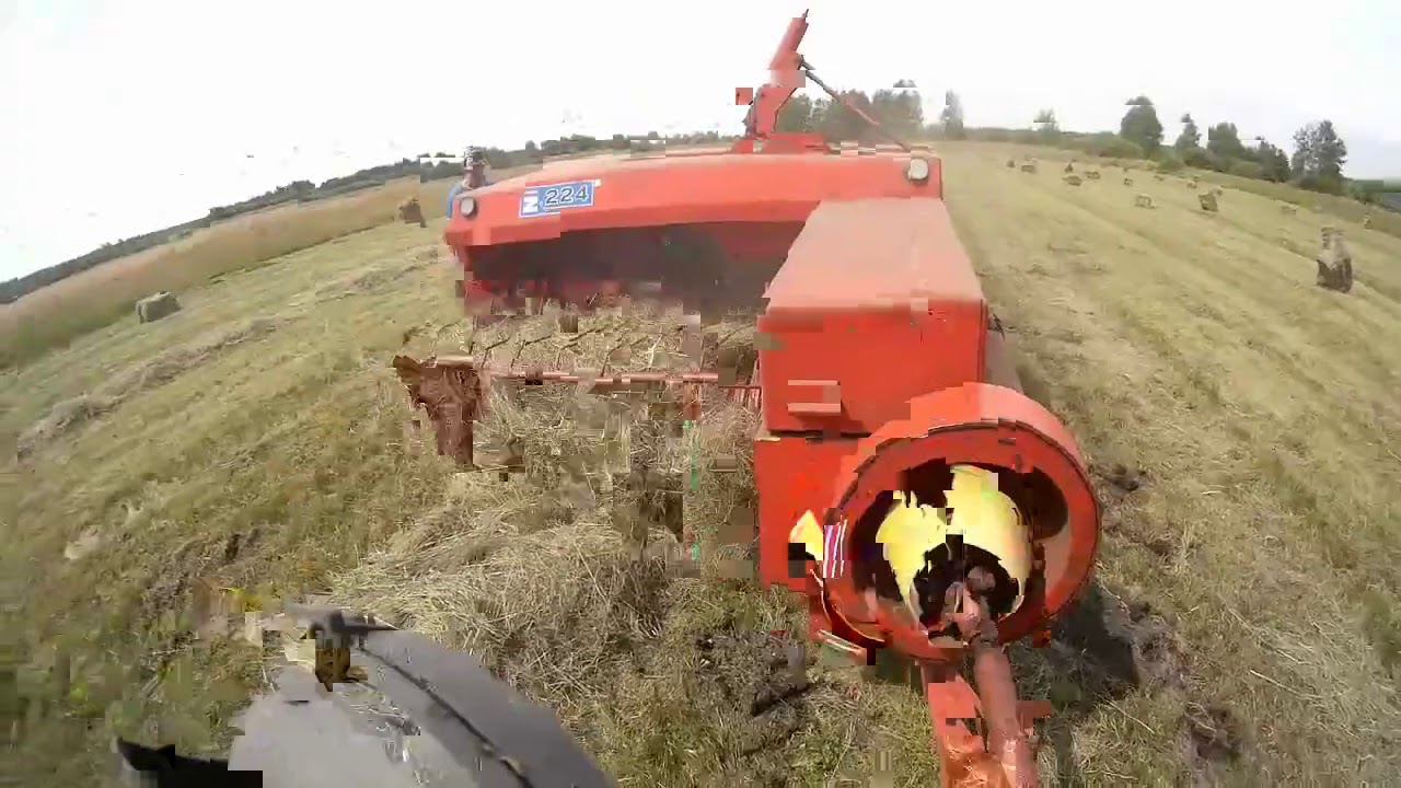 Prasowanie siana 2020 Ursus C-330 + Sipma Z-224  -  Podkarpackie