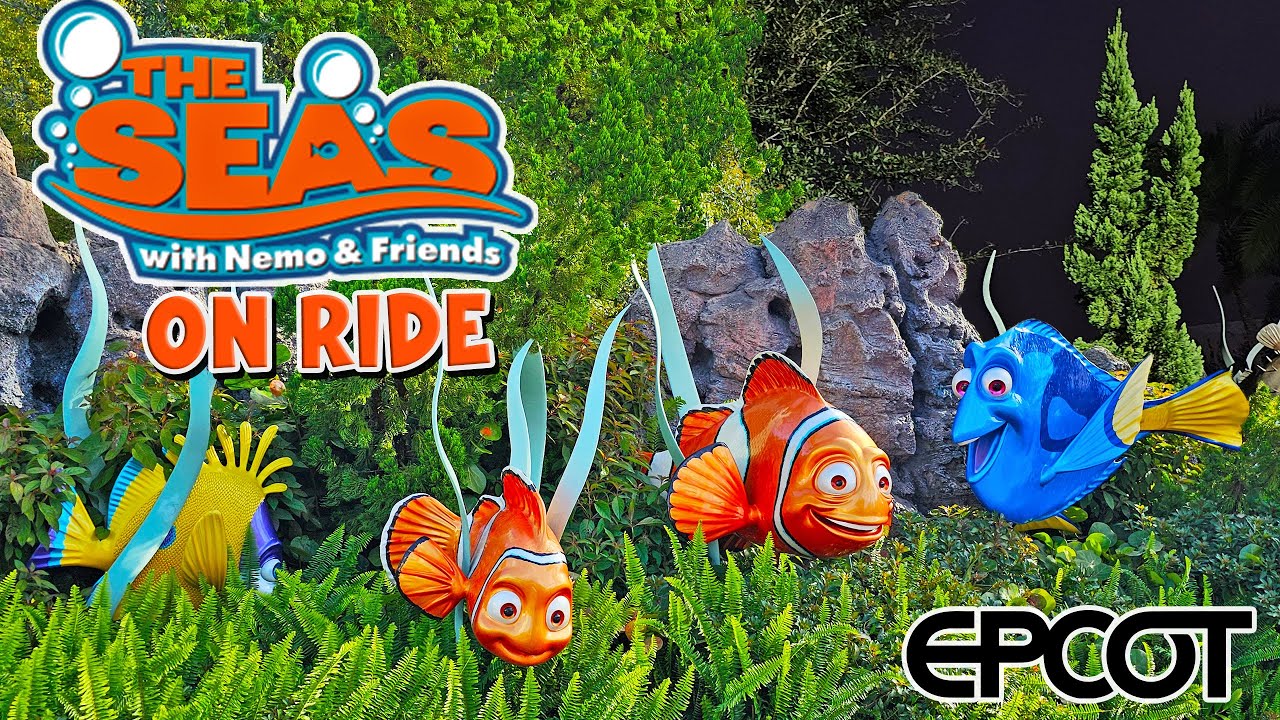 The Seas with Nemo & Friends at EPCOT Walt Disney World (Jan 2025) [4K]