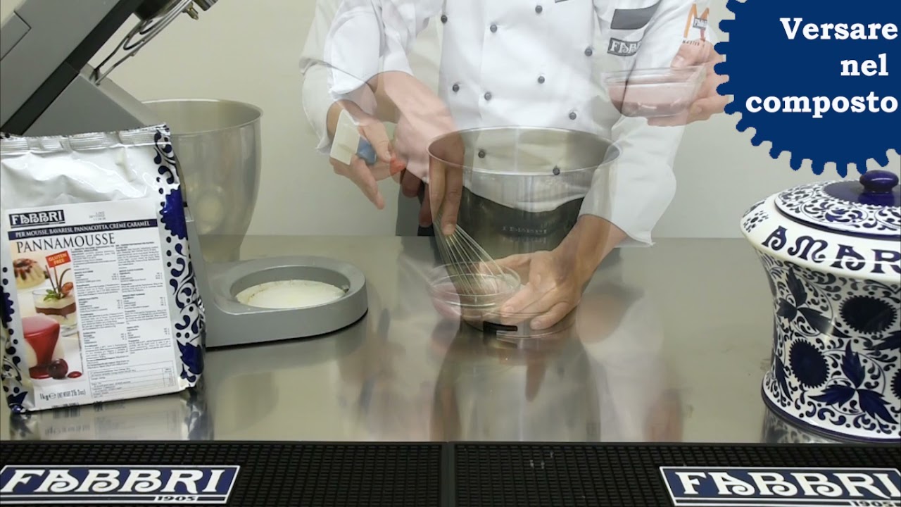 Fabbri Professional | Mousse frutta con Pannamousse Fabbri