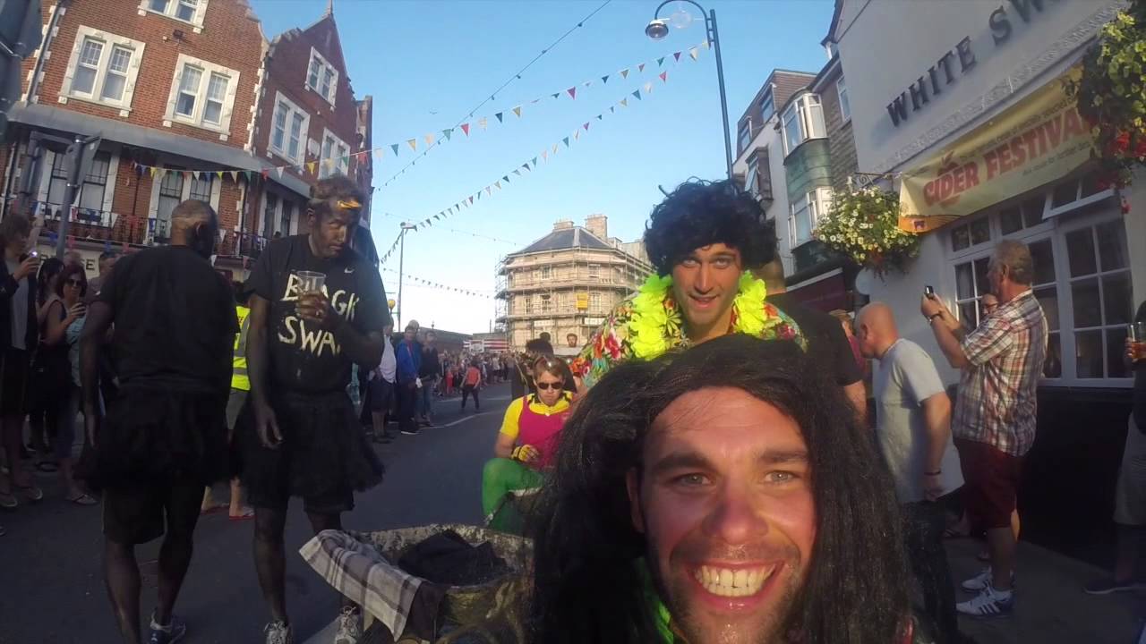 Swanage Wheelbarrow Race Best Ever Edit!!!!
