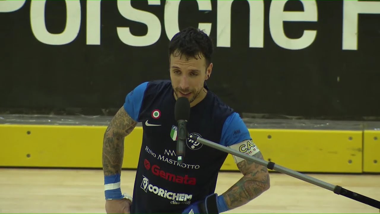 Serie A1 - Finale Scudetto - Gara-3 - Intervista Joao Pinto (capitano H.Trissino)