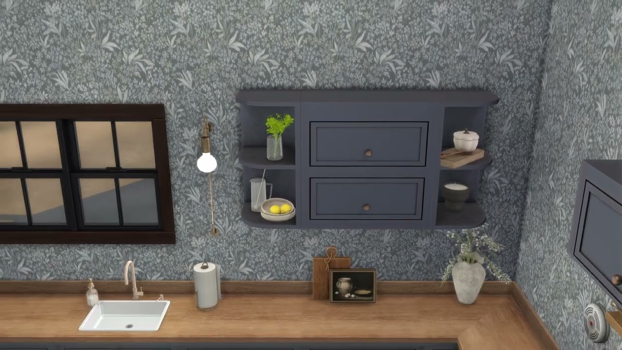 Sims 4 cottage inspired Kitchen