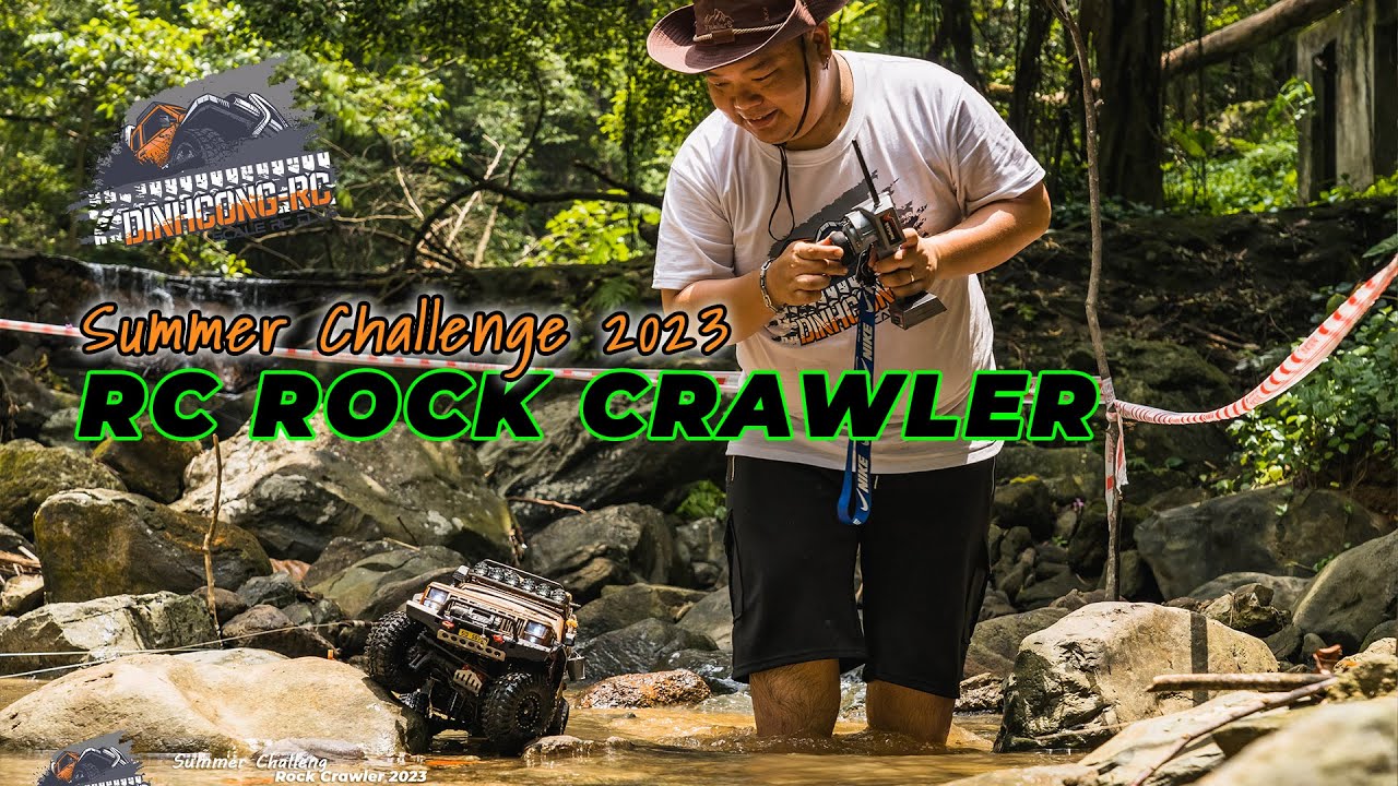 Rc Scale Dinh Cong Rock Crawler 2023 Summer Challenge