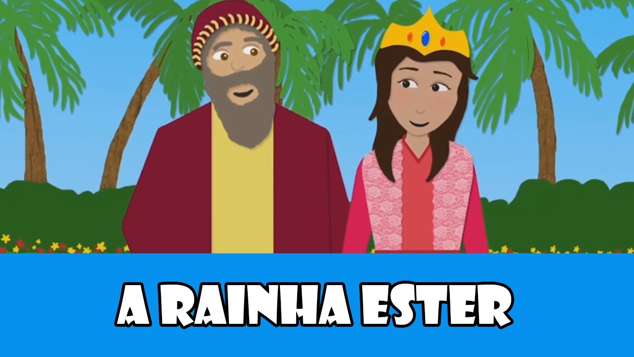DESENHOS BÍBLICOS - A RAINHA ESTER