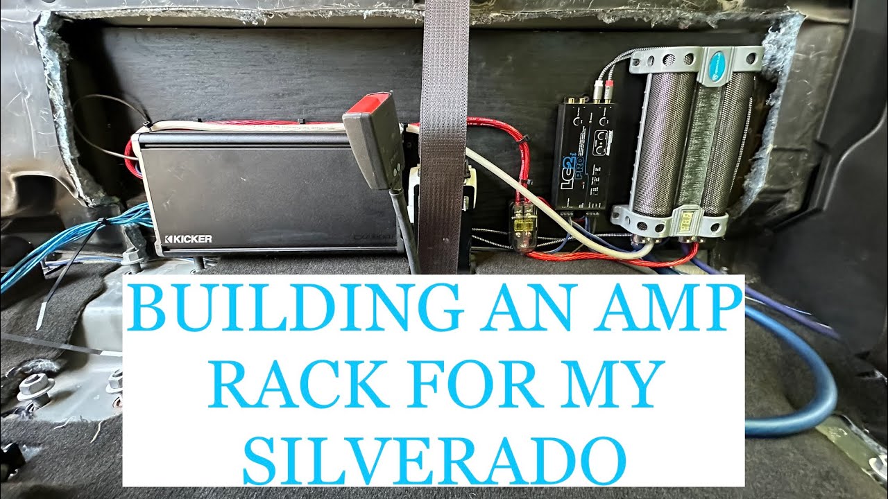 How to install an AMP rack in a Silverado