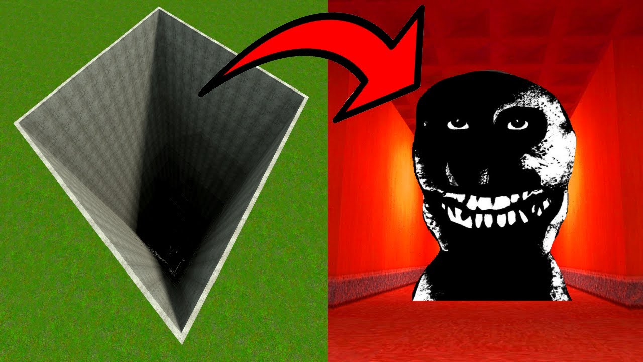 HORROR ENTITY IN MASSIVE PIT! - Garry's mod Sandbox