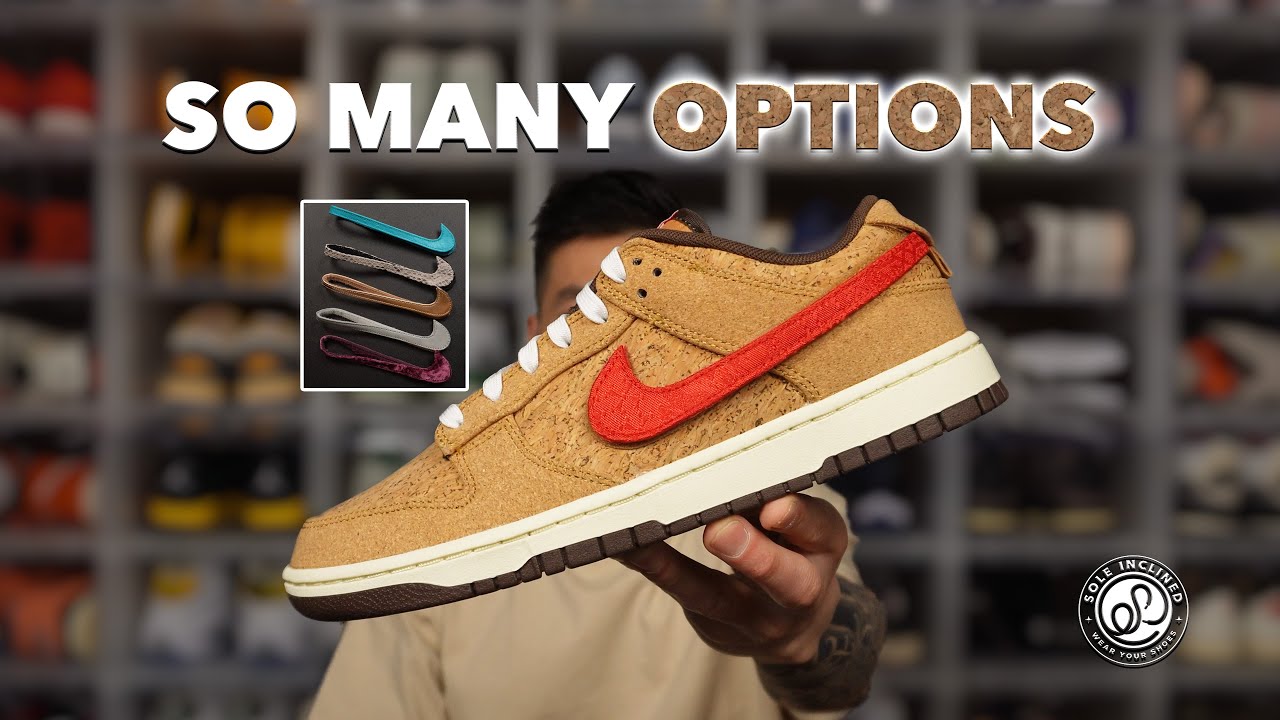 The 'Cork Nike Dunk Low' Is Another Dunk of the Year Contender from CLOT. Swoosh Swap Included!