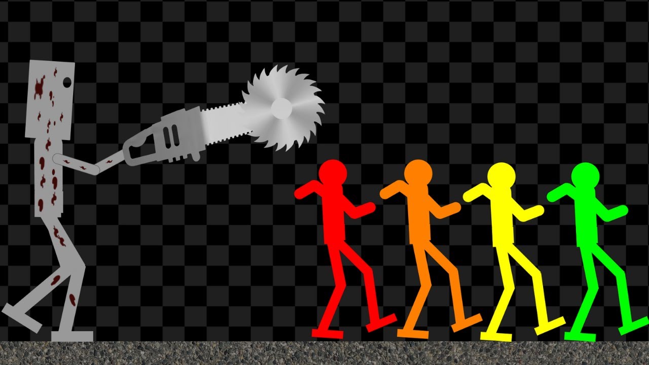 Survival Stickman Race - Run From Dr. Salvador