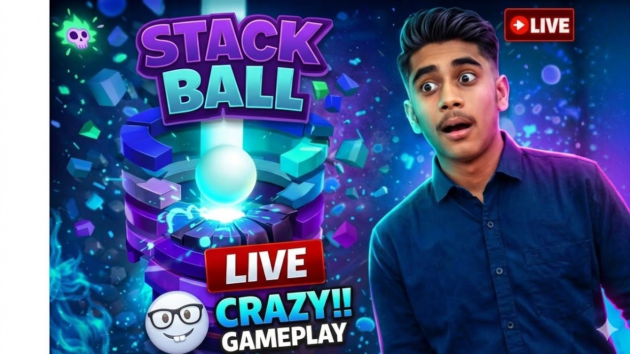 stack ball live stream