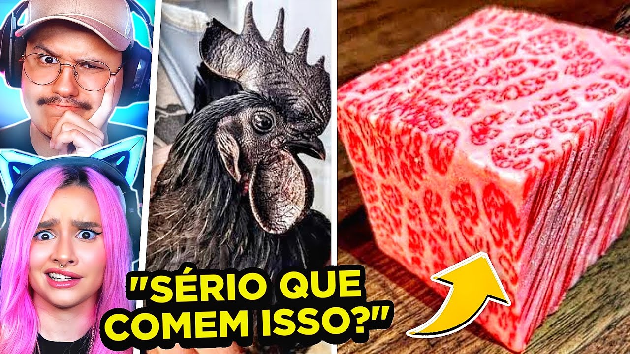 Leite de BURRO?! Comidas que só os RICOS podem pagar!
